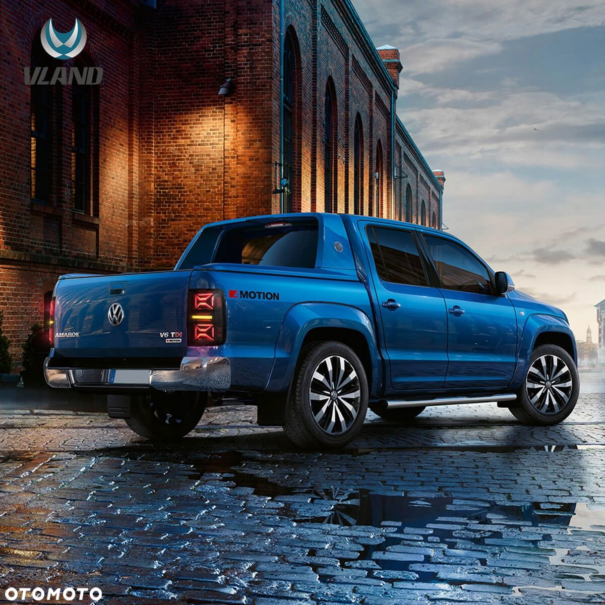 Lampy tyl ne kpl Vland Full Led Neon Diody Tuning VW Amaraok 2h 2h1 2010-23 - 12