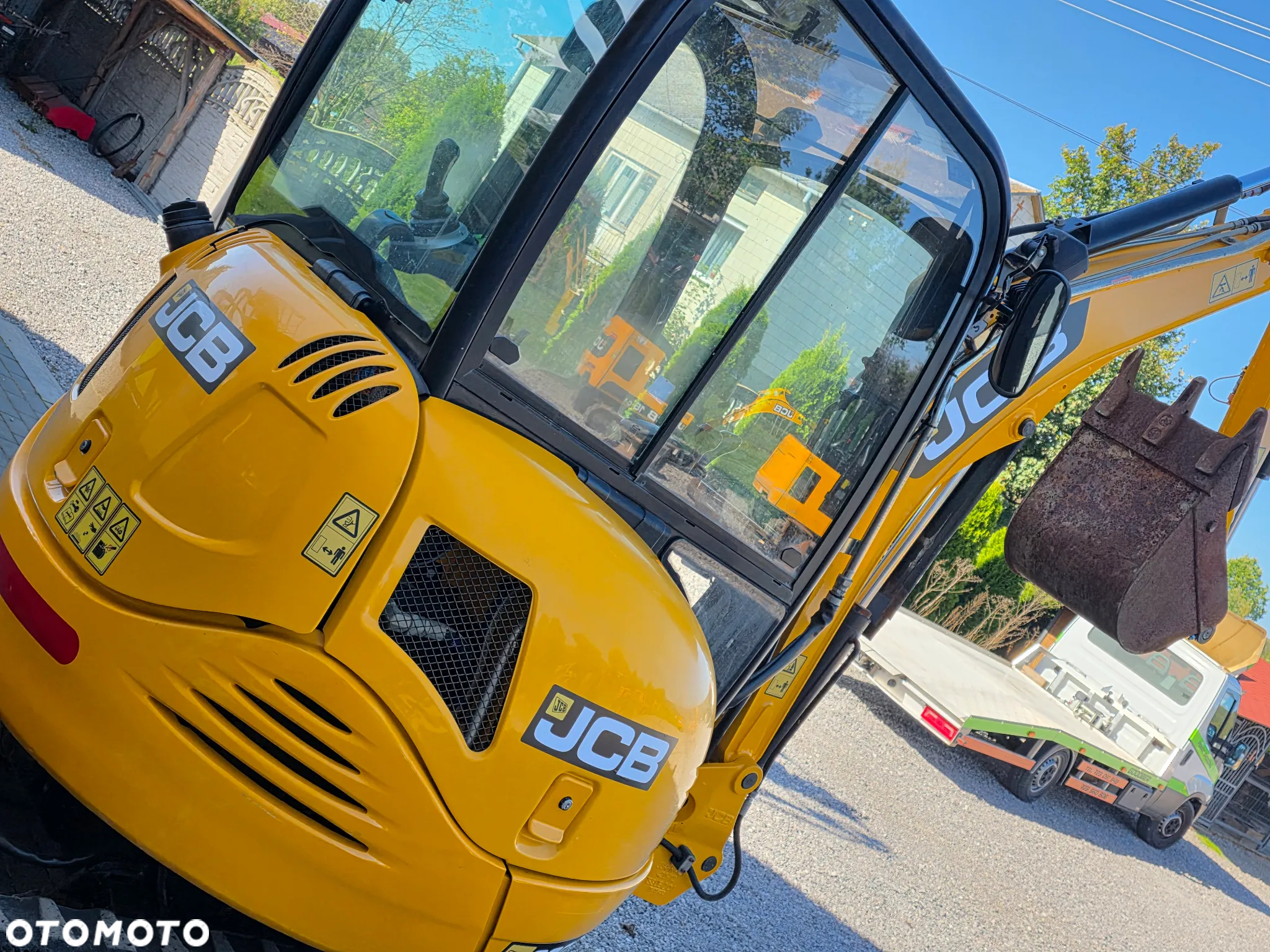 JCB JCB 8025 ZTS mini koparka sprowadzona 3 łyżki 8026 1 wł ładna - 12