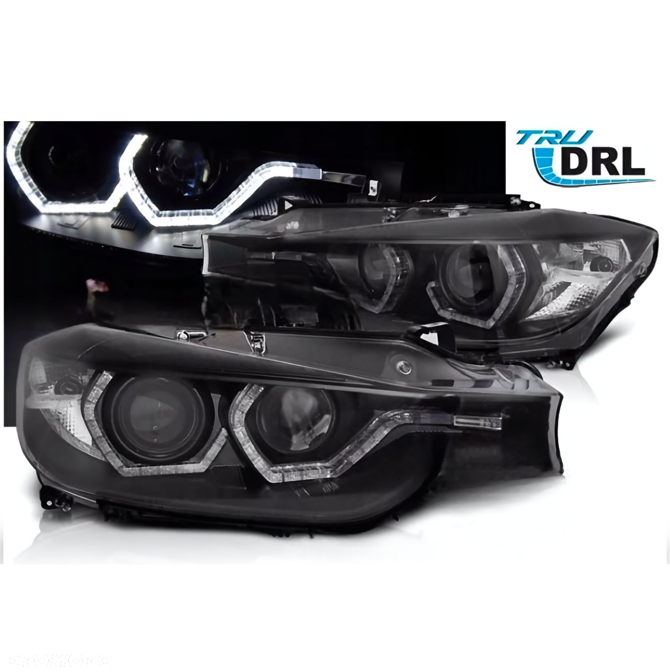 LAMPY REFLEKTORY DO BMW F30, F31 OD 2015 DO 2018 DO JAZDY DZIENNEJ LED DRL - 2