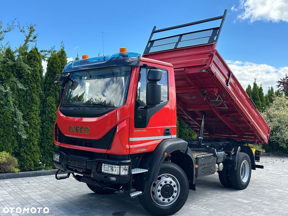 Iveco / EUROCARGO / 4X4 / 3X WYWROTKA / MANUAL / - 4