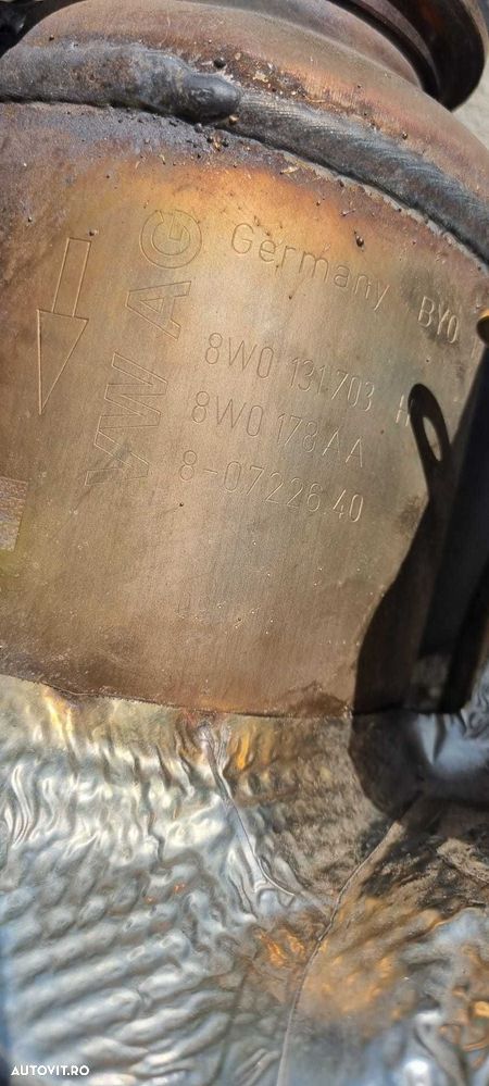 Filtru particule DPF Catalizator Audi A4 A5 A6 A7 A8 Q5 Q7 3.0TDI - 5