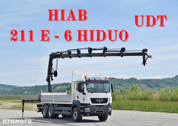 MAN TGS 26.360 * HIAB 211 E - 6 HIDUO + PILOT * 6x4