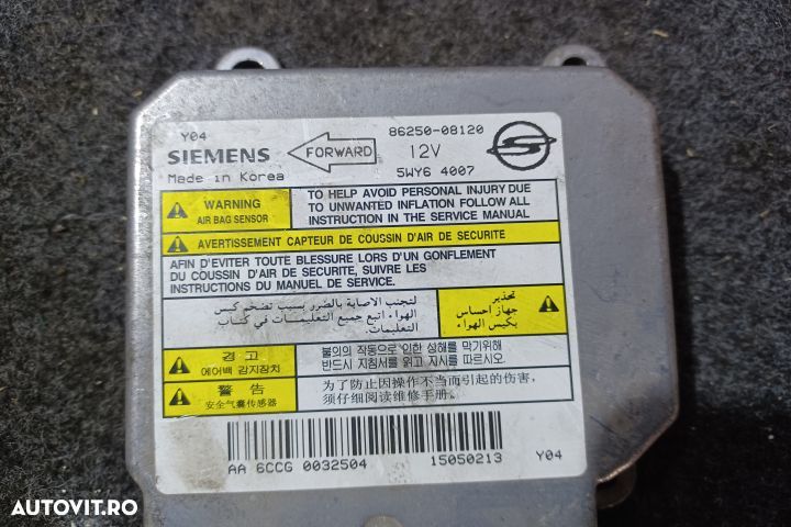 Calculator airbag 8625008120 SsangYong Rexton generatia 1 [2001 - 200 - 4