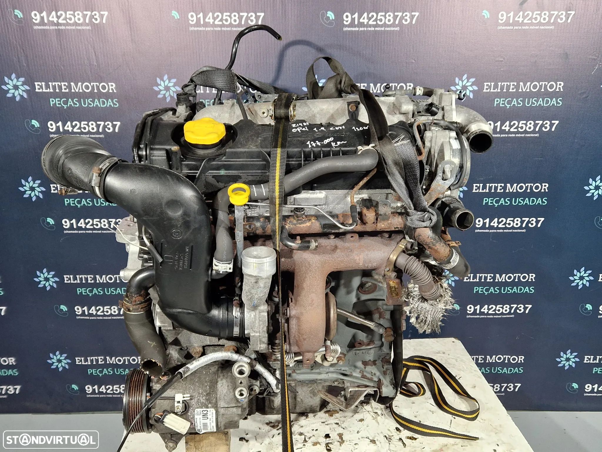 Motor usado Z19DT OPEL VECTRA C 1.9 CDTI 120CV ASTRA H ZAFIRA SAAB 93 - 1