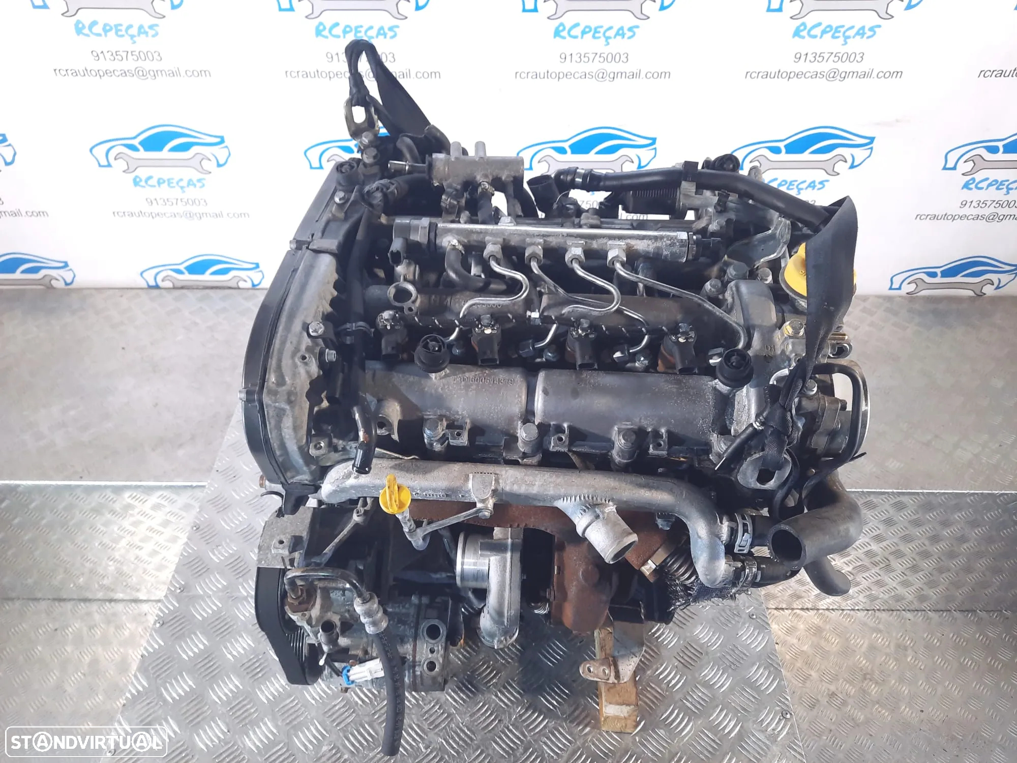 MOTOR COMPLETO 1.9 TID 16V 150CV Z19DTH SAAB 9.3 93 9-3 OPEL VECTRA C ZAFIRA B ASTRA H MOTOR ARRANQUE ALTERNADOR BIMASSA COMPRESSOR AR CONDICIONADO BOMBA DIRECAO DIREÇÃO TURBO INJETOR INJETORES - 5
