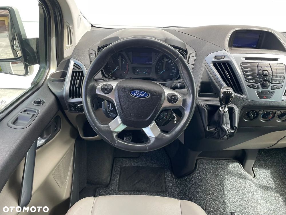 Ford TRANSIT CUSTOM Klima Navi Kamera Grzane Fotele 2xDrzwi Boczne Skóry Dubel Kabina Tempomat 2xPdc Rury - 22