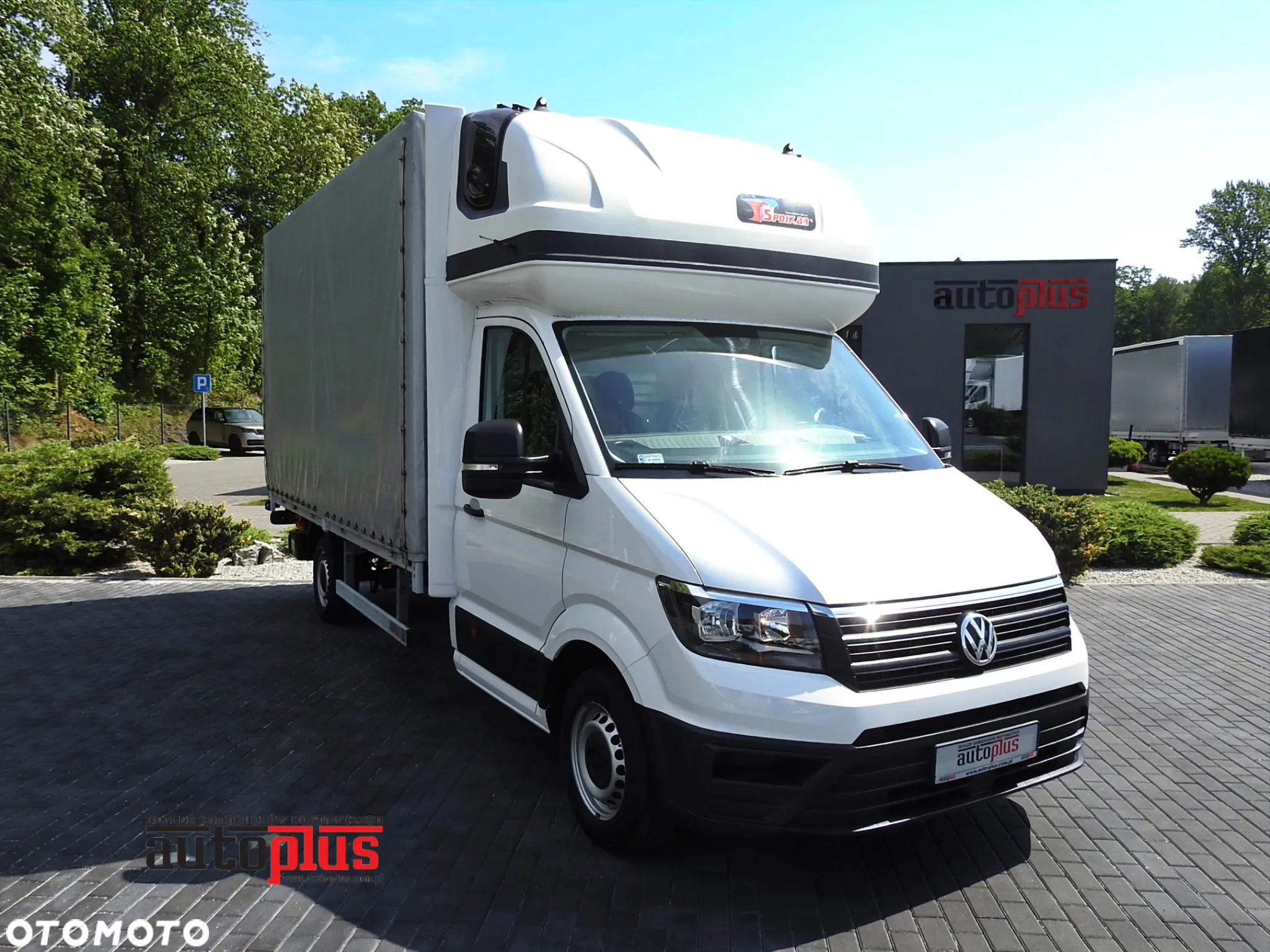 Volkswagen CRAFTER PLANDEKA WINDA 8 PALET WEBASTO TEMPOMAT 180KM [ 032919 ] - 2