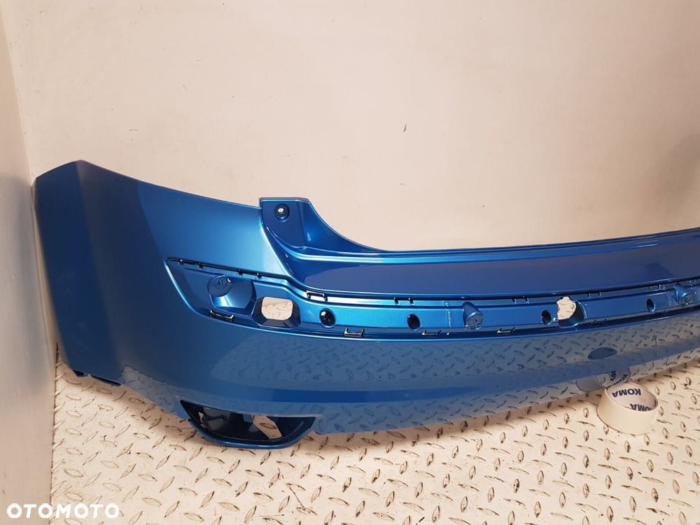 FABRYCZNIE NOWY ORYGINALNY ZDERZAK TYLNY TYŁ 4xPDC FORD FOCUS MK2 II 2 HB  03-08 BLAU 4m51-a17906-a - 4