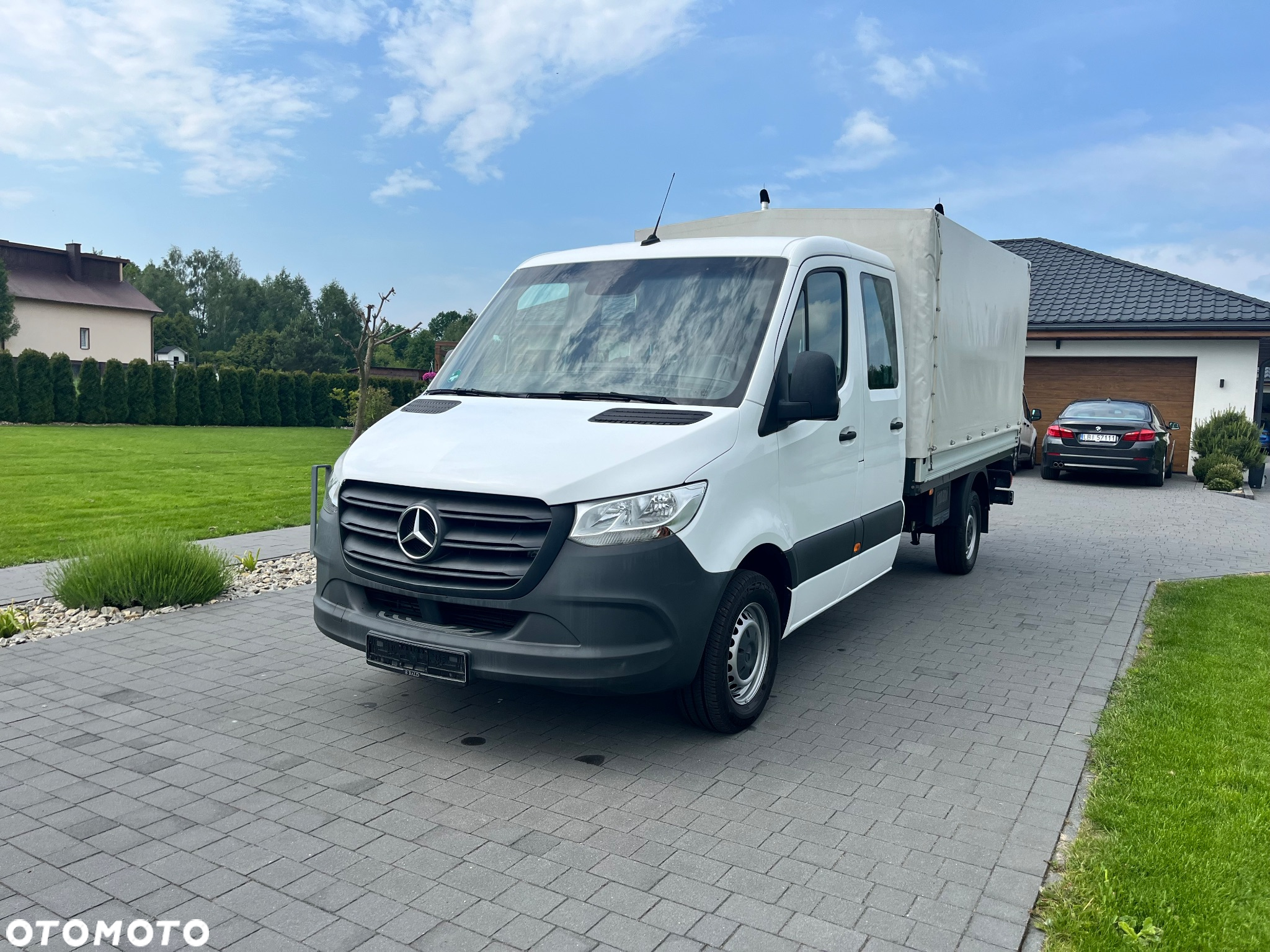 Mercedes-Benz Sprinter 316 2.2 CDI / DOKA / MAX / tylko 66 tyś km / klima / hak 3,5 t / brygadòwka / 6 miejsc / paka 3,4x2,03 m - 2