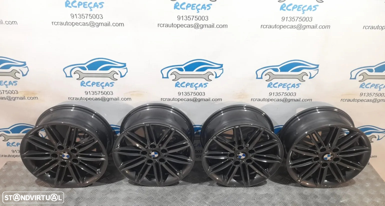 - JANTES BMW PACK M STYLE 207 207M 17 POLEGADAS 7.5J ET47 5X120 SERIE 1 E81 E82 COUPE E87 E88 CABRIO ORIGINAIS - 8