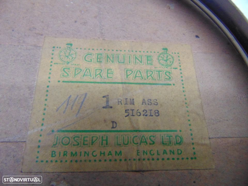 Triumph antigos aros de farol novos e originais lucas - 5