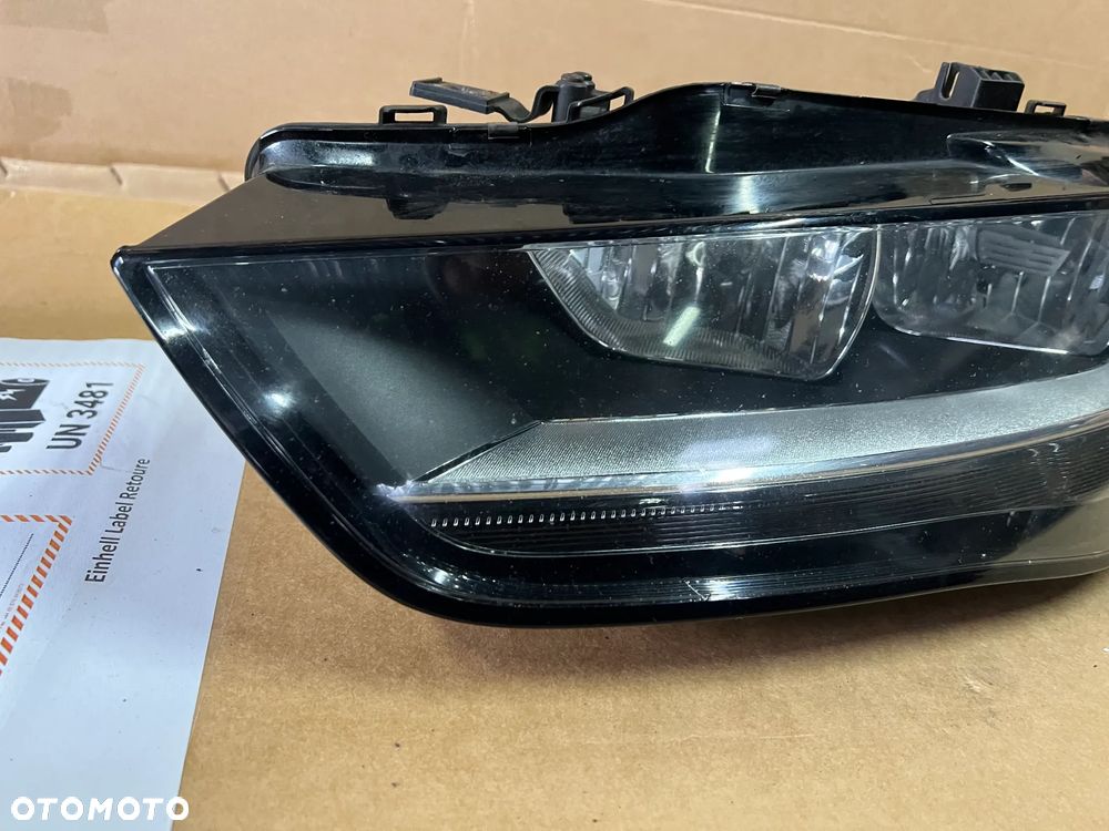 Lampa lewy przód przednia lewa Audi A4 B8 Lift UK 8K0941003AC - 2
