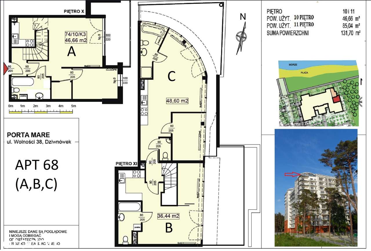 Dwupoziomowy penthouse na plaży - Pełny obrazek: 2/19