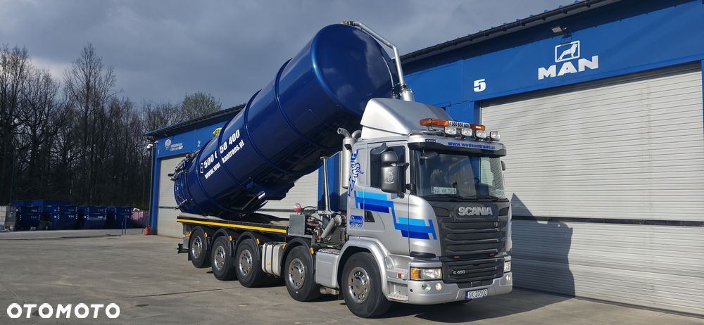 Scania G 450 10x4 asenizacyjny wuko cysterna zabudowa 2025r 32m3 - 1