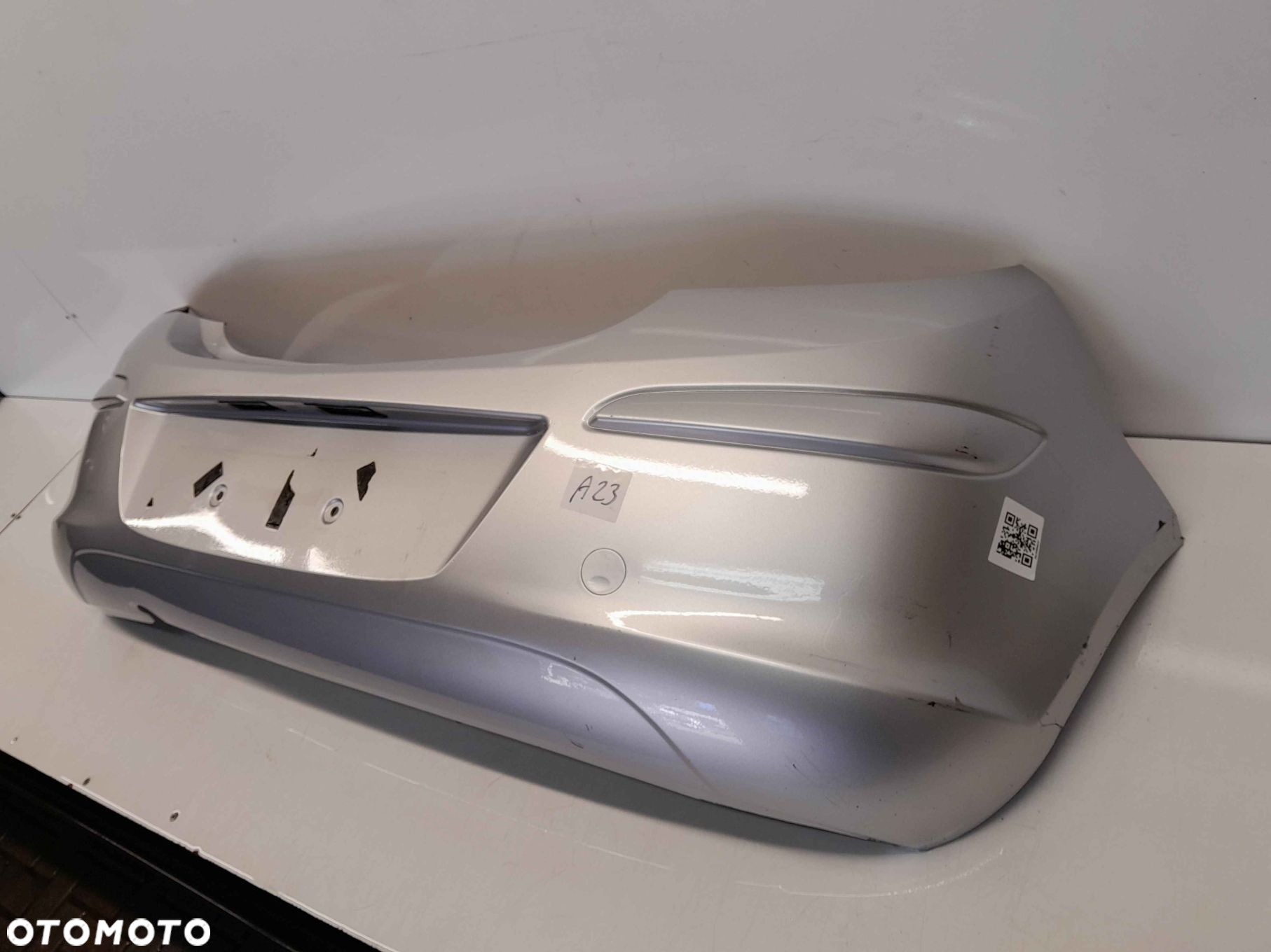 } ZDERZAK TYŁ TYLNY OPEL CORSA D Z157 Z167 SREBRNY - 3