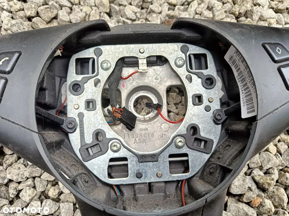 BMW E60 E61 M-PAKIET KIEROWNICA SKÓRZANA PALONA NA PRZYCISK - 11