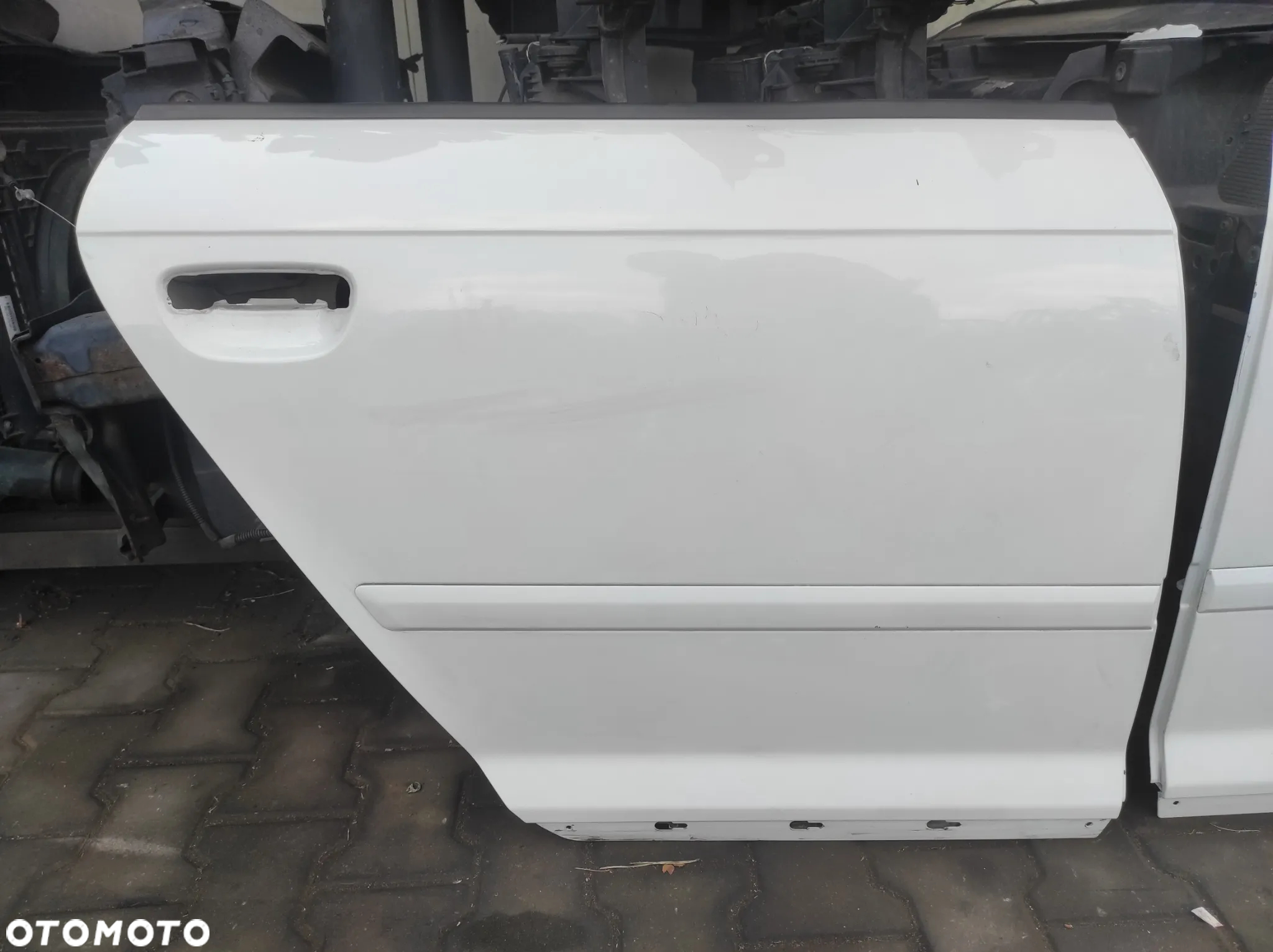 DRZWI PRAWE LEWE TYLNE PRAWY LEWY TYŁ AUDI A3 8P 5 DRZWI LY9C BIAŁE WYSYŁKA !!! - 6