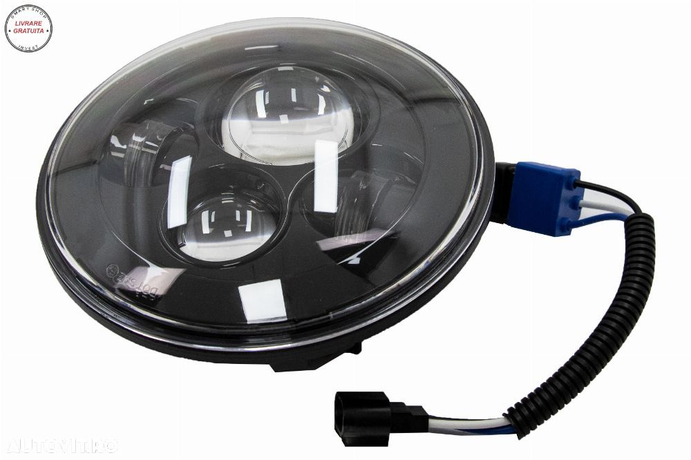 Faruri Full LED CREE Dublu Proiector Jeep Wrangler JK TJ LJ Land ROVER Defender Me- livrare gratuita - 4