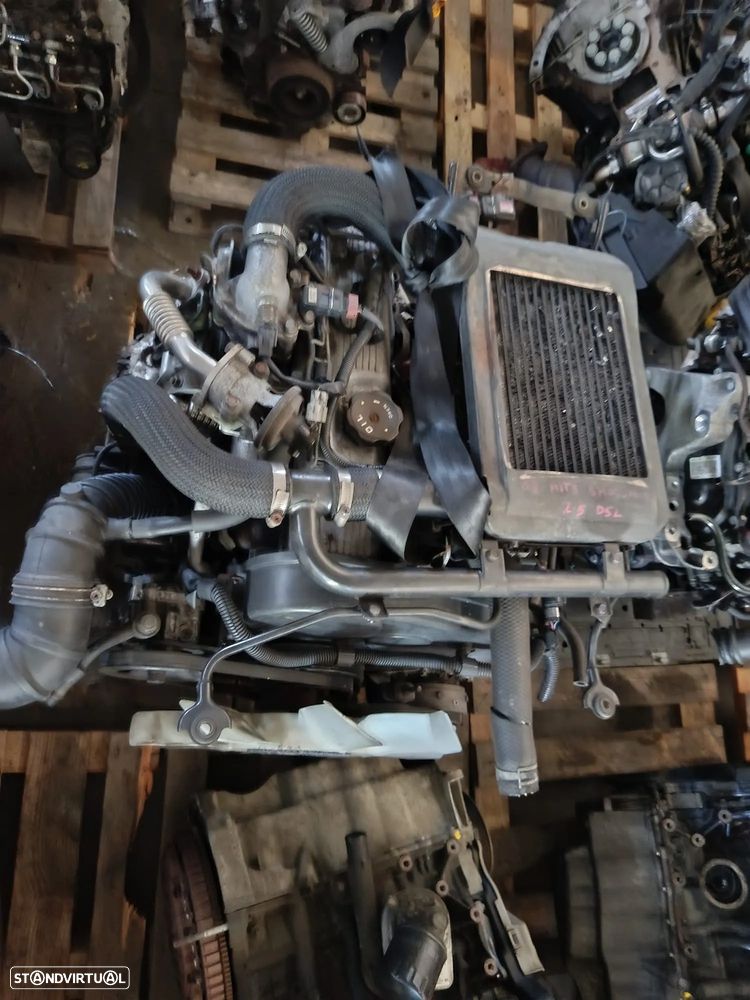Motor Mitsubishi L200 2.5D REF: 4D56 (bomba elétrica) - 8