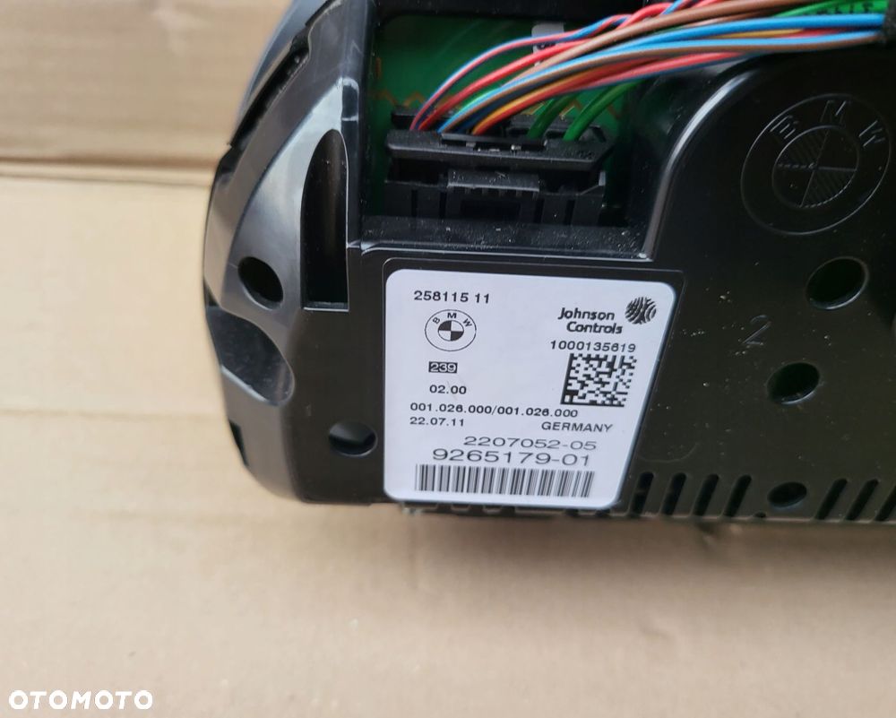 zegary licznik 9265179 bmw f10 f11 f12 - 3