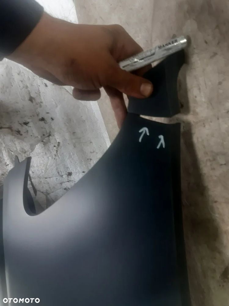 smart fortwo zderzak przód maska - 6