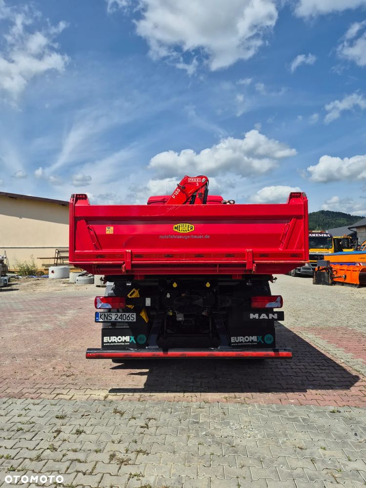 MAN wywrotka 4x4 hds kran Fassi 155 - 8