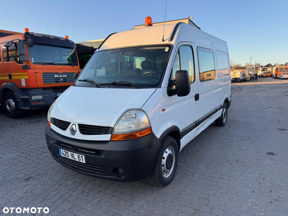 Renault Master 2009r. 7 Osoba Brygadówka L2H2 - 1