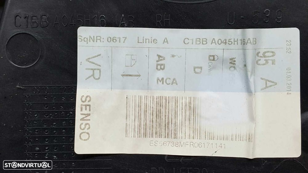 ELEVADOR FRENTE DIREITO FORD FIESTA (CCN) TREND - 3