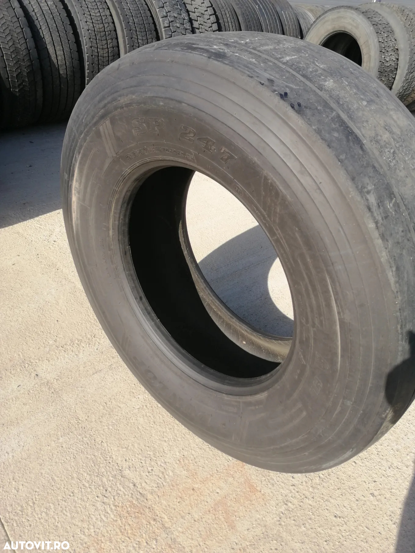 Anvelope Second Hand 385/65R 22.5 Dunlop, Hankook - 2