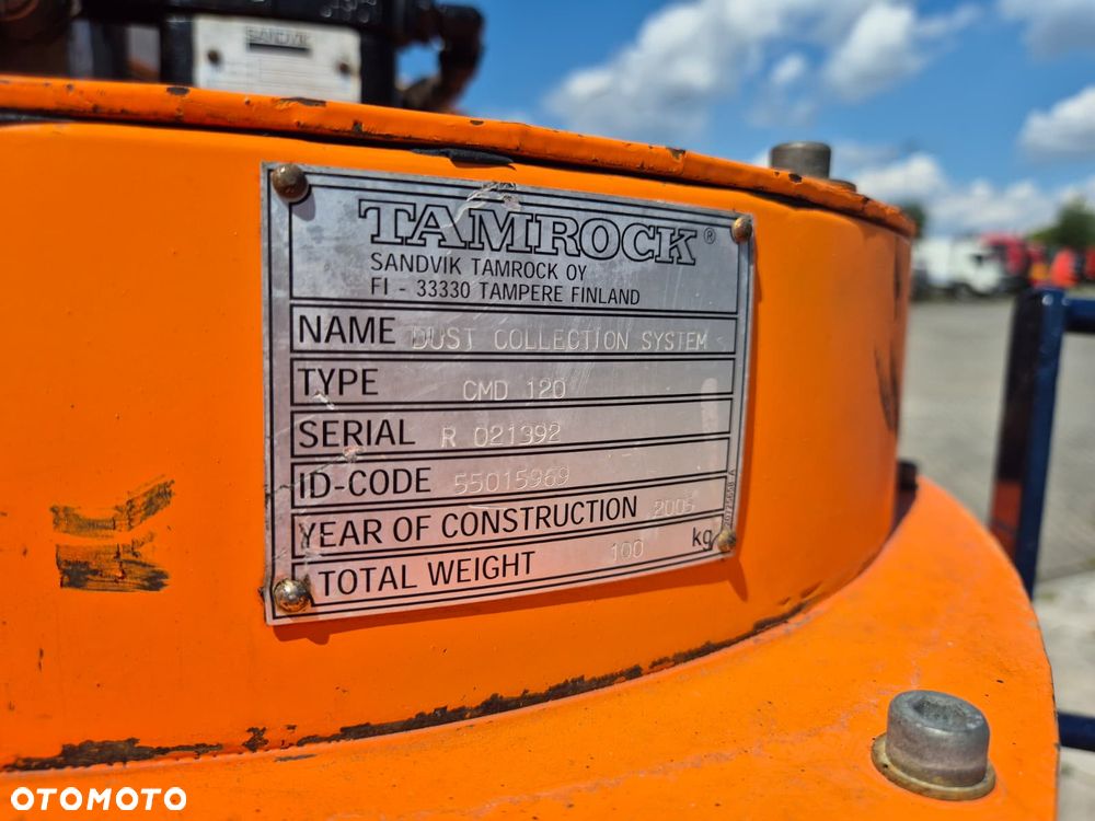 Sandvik Tamrock COMMANDO 120R 4X4 / WIERTNICA DO SKAŁ / SERWISOWANA / 1 WŁ / PEŁNA DOKUMENTACJA / WIELE CZĘŚCI ZAMIENNYCH / ZDALNE STEROWANIE / SILNIK CAT / TRANSPORT / NOWE OPONY - 22