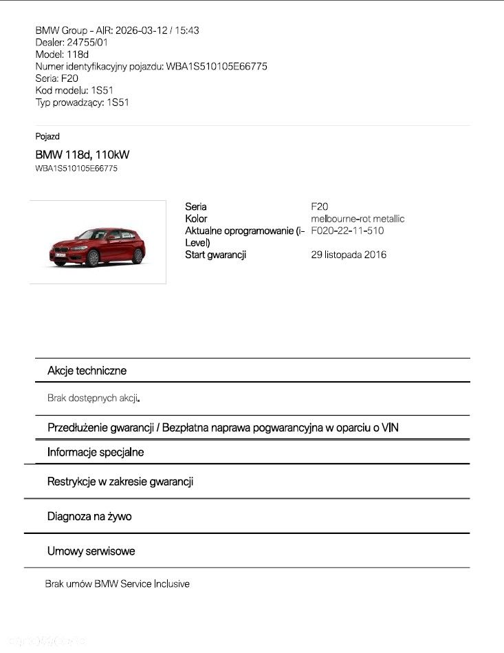 BMW Seria 1 118d Edition M Sport Shadow - 25