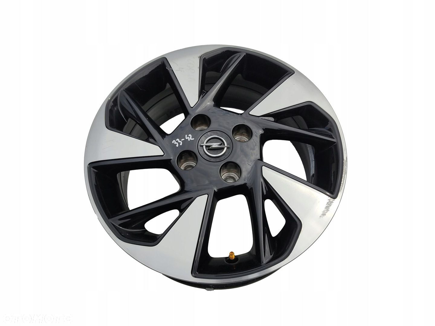 FELGA ALUMINIOWA ALUFELGA 16 OPEL CORSA F 4x108 6.5J ET32 9833892580 19-24 - 1