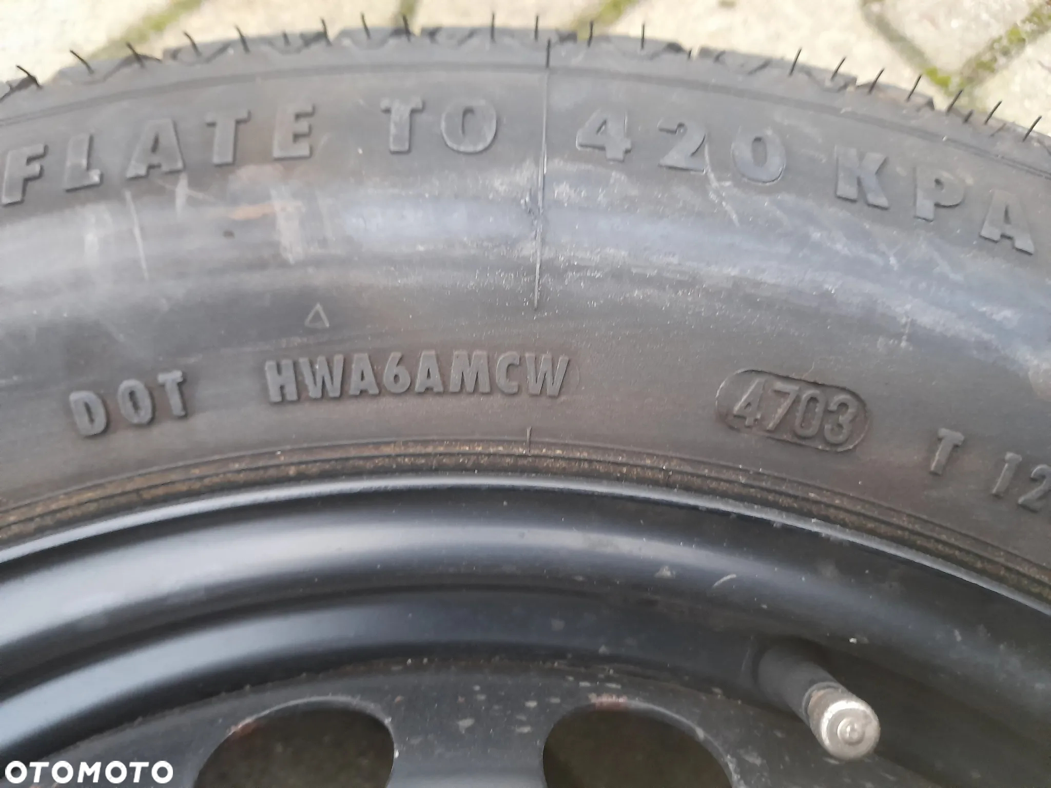 Koło dojazdowe Mercedes Audi 16" A2094000402 Continental - 5