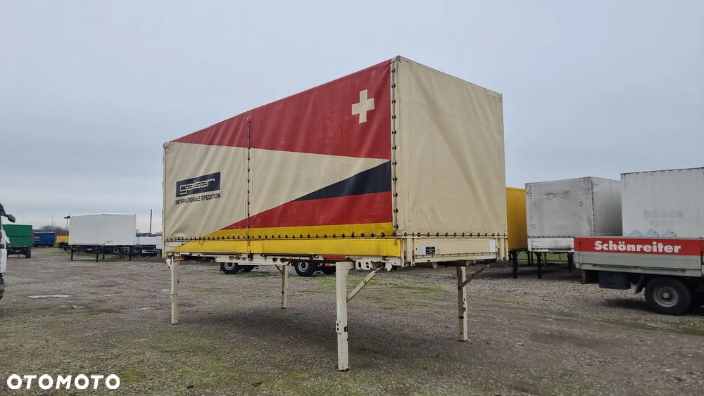 Kogel 8.500zł netto ZABUDOWA KOGEL BDF 7.45x2.50 DUŻE DRZWI  BURTO PLANDEKA  MOŻLIWOŚĆ TRANSPORT ST.BDB