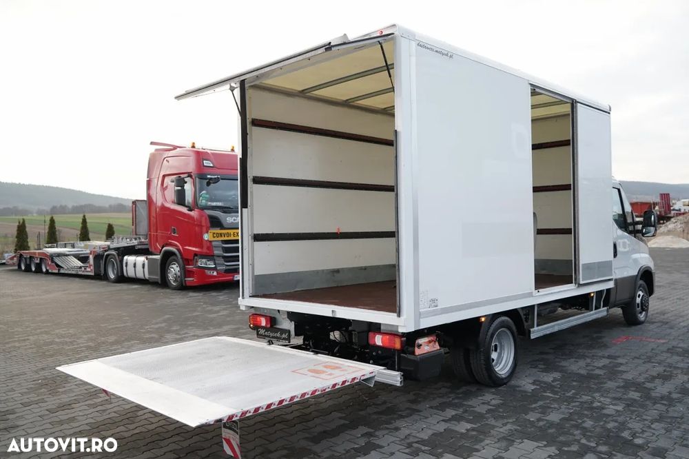 Iveco DAILY 35-160 / 4.3 M CONTAINER / DHOLLANDIA LIFT / TWIN / MASĂ NETĂ: 3500 KG - 18