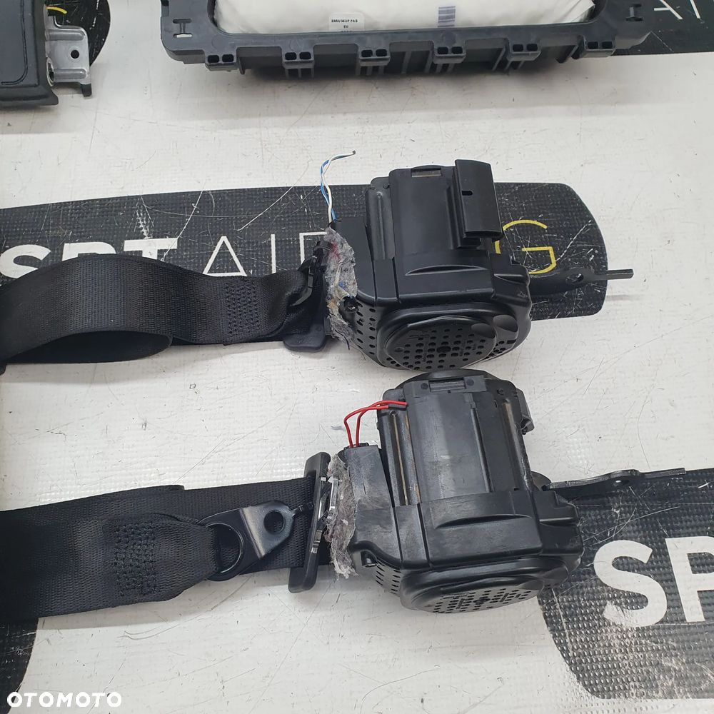 G11 G12 SERIA 7 KOKPIT DESKA KONSOLA PULPIT PODUSZKA AIRBAG AIR BAG PASY KIT SET - 12