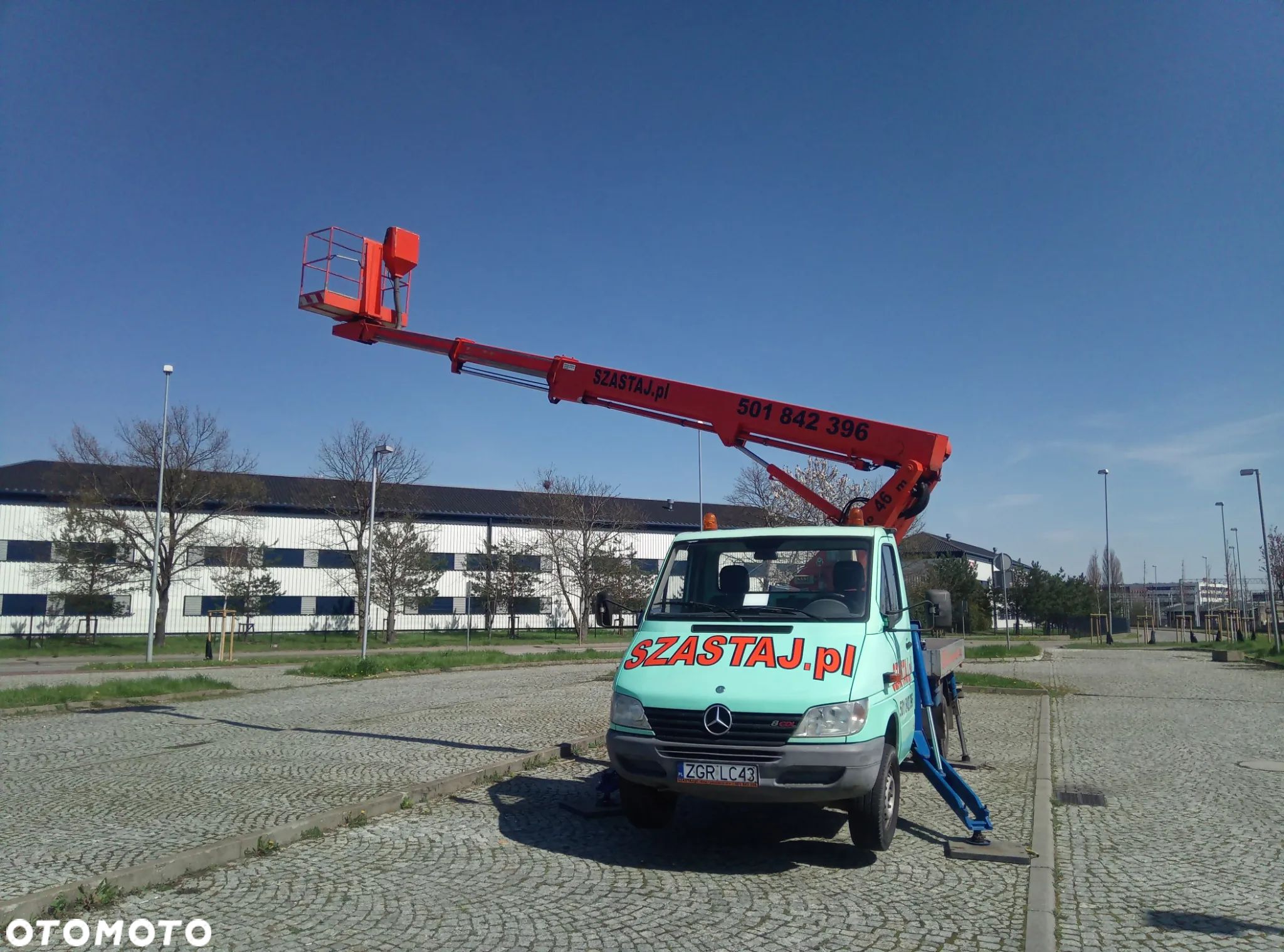 Mercedes-Benz Podnośnik Koszowy GSR 180T 18 m Pełen Hydraulik Jak Wumag Ruthamnn Multitel - 1
