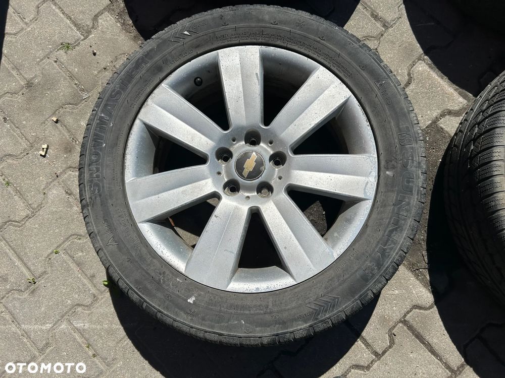 KOŁA FELGI ALUMINIOWE 18" 235/55R180 7J ET45 5X115 CHEVROLET CAPTIVA - 3