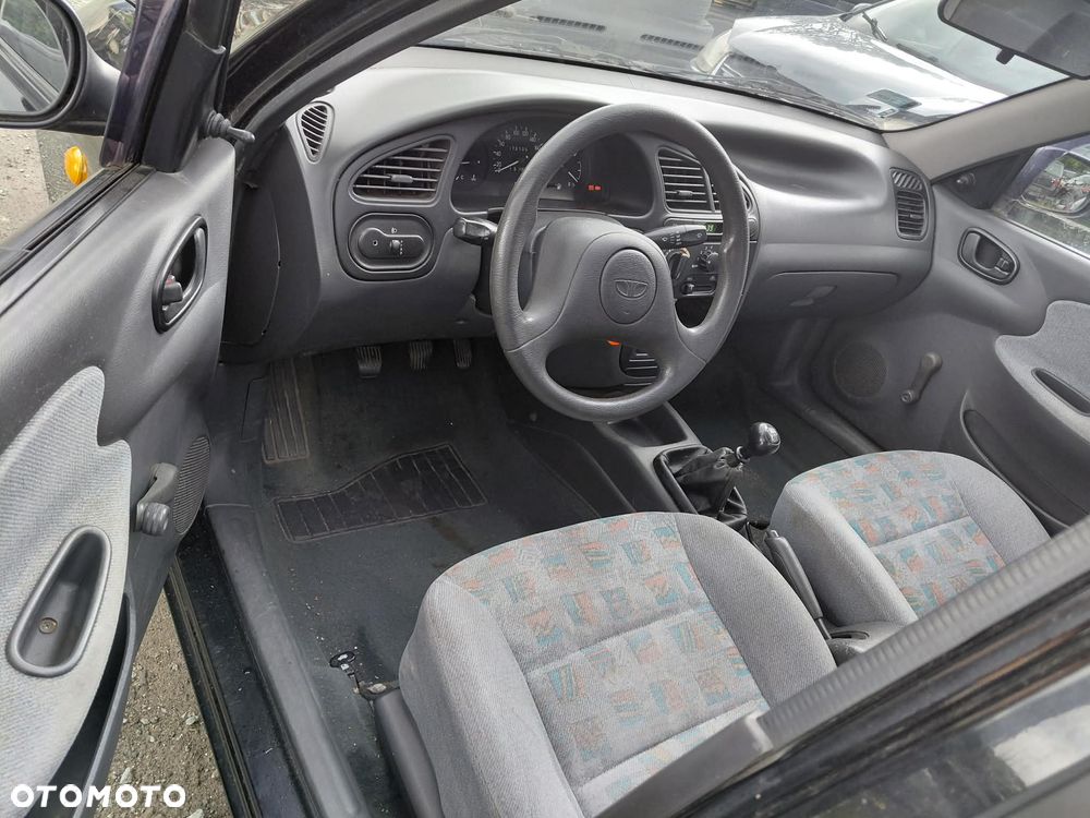 Cześci DAEWOO LANOS 1999r 1.5 16V 63kw maska klapa fotele silnik skrzynia - 7