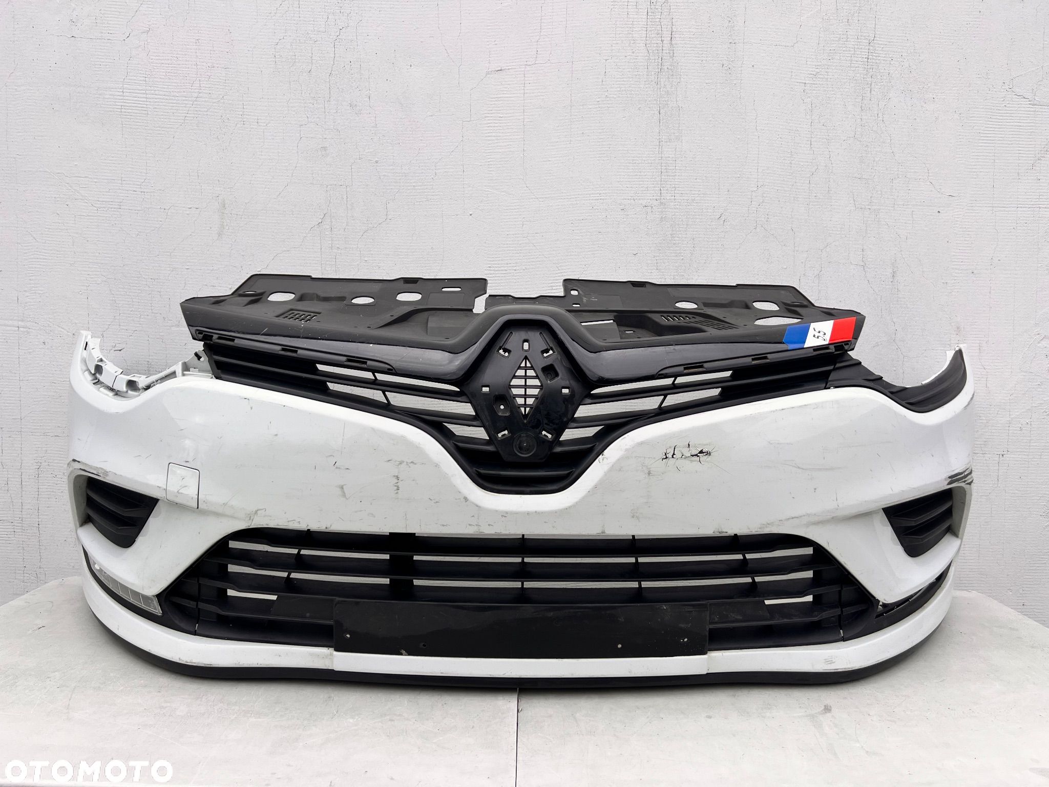 ZDERZAK PRZEDNI RENAULT CLIO IV LIFT 16- ORYGINAŁ - 1