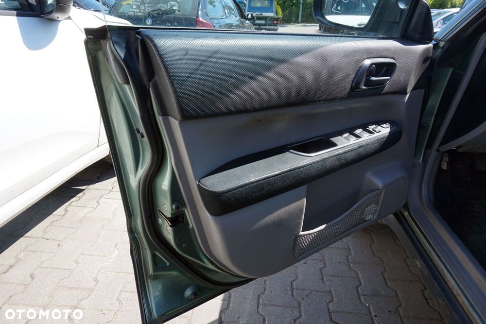 DRZWI PRZEDNIE LEWE FORESTER II SG LIFT 5F6  ZIELONY EVERGREEN SUBARU 2006-2008 - 9