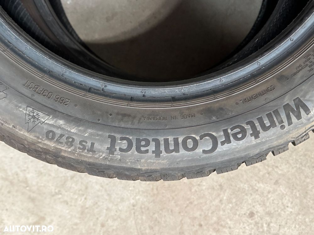 Vând 2 anvelope 185/60/16 continental de iarnă ca noi - 6