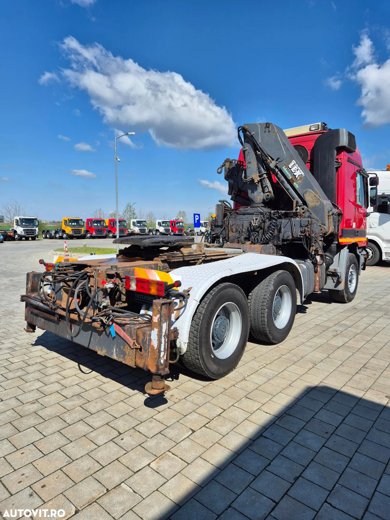 Mercedes-Benz Actros 2643 cu macara - 3