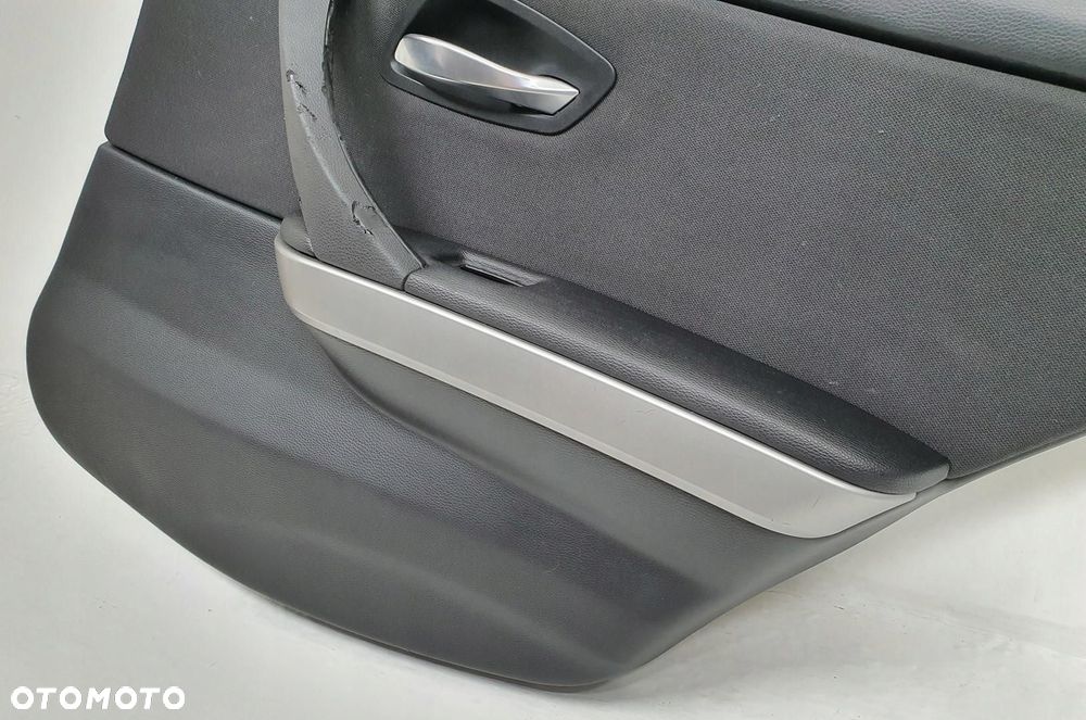 TAPICERKA BOCZEK DRZWI PRAWY TYŁ TYLNA BMW E90 - 4