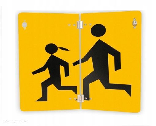 Tablica przewóz dzieci SKŁADANA 30 przód AUTOBUS - 1