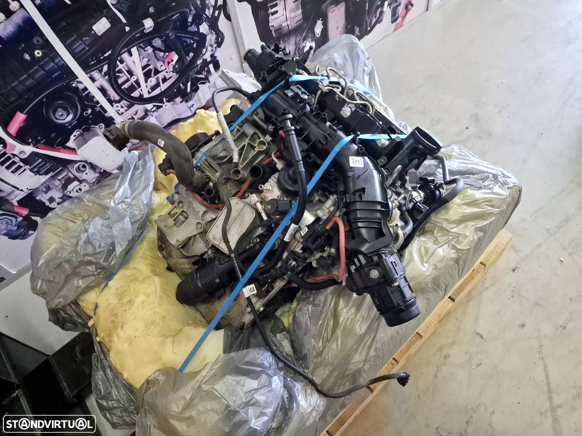 Motor BMW 1.5D F20 216D 2018 de 116cv ref B37C15A - 2