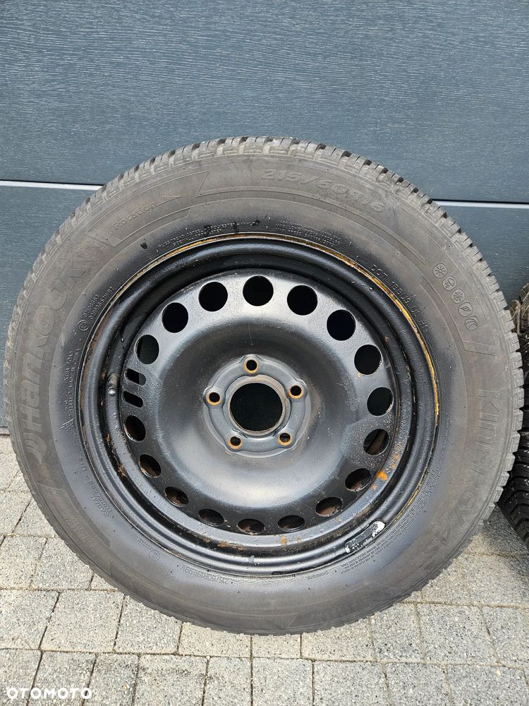 Felgi Stalowe Koła 5x115 Opel Astra J Zafira C Insignia B Opony Całoroczne 215/60/16 - 7