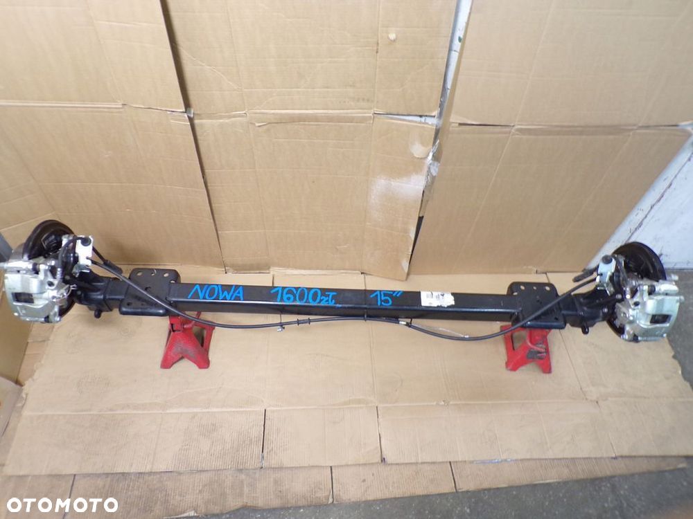 DUCATO JUMPER BOXER 06- NOWA OŚ TYLNA BELKA NA KOŁA 15" - 1