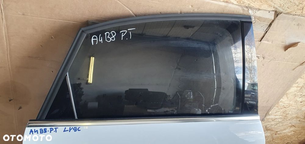 Drzwi prawy tył tylne prawe Audi A4 B8 Sedan LY9C - 4