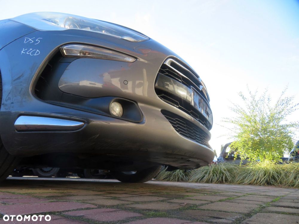 MASKA ZDERZAK BŁOTNIKI LAMPY DS5  KZCD  CITROEN 2011-2015 SZARY GALENA PRZÓD KOMPLETNY - 14